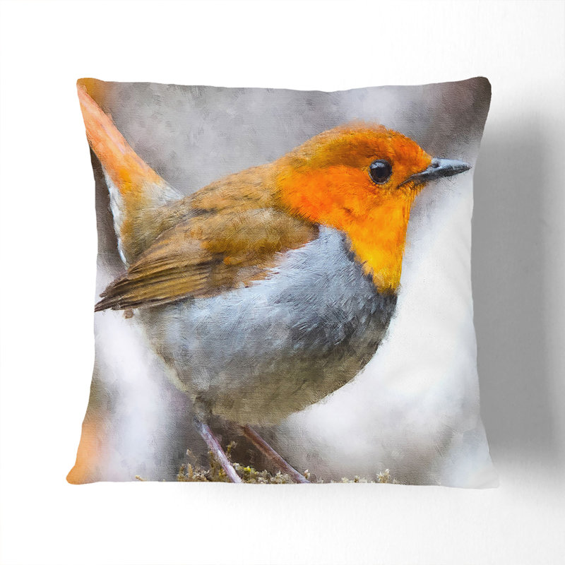 Square Throw Cushion, 40cm H x 40cm W x 15cm D
