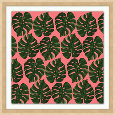 Palm Springs Pattern 4 Framed Graphic Art