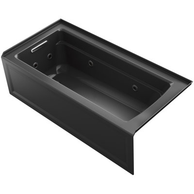 ArcherÂ® 66"" X 32"" Integral Apron Whirlpool with Integral Flange and Left-Hand Drain -  Kohler, K-1949-LA-7