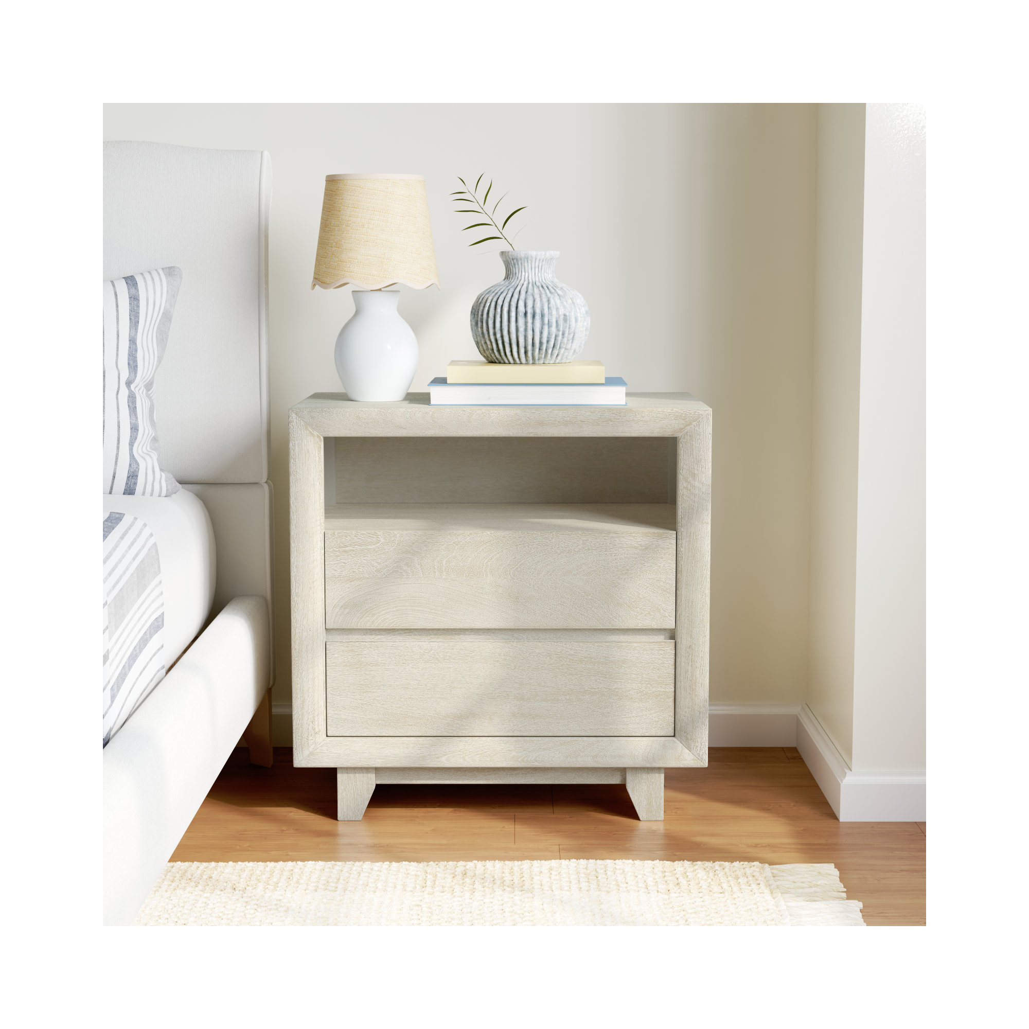 Longfellow Solid Wood Nightstand