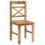 Fritch 44cm H Side Chair in Brown