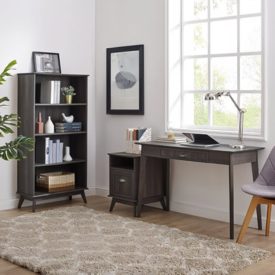 Newport Series Home Office Desk & File Cabinet Set