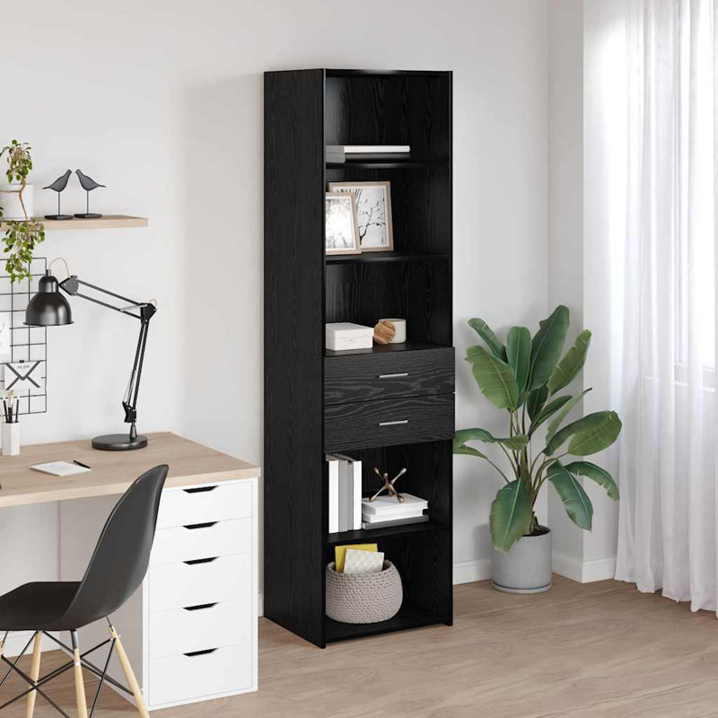 50cm Sideboard, Black Oak