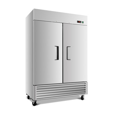 Whall 54" 49 Cu.ft Commercial Reach-in Refrigerator, Stainless Steel, 33-40°f, Etl Certified