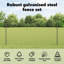 Fence with Post Segment Outdoor Barrier Garden Terrace Divider Boundary-1607264425-1607264426