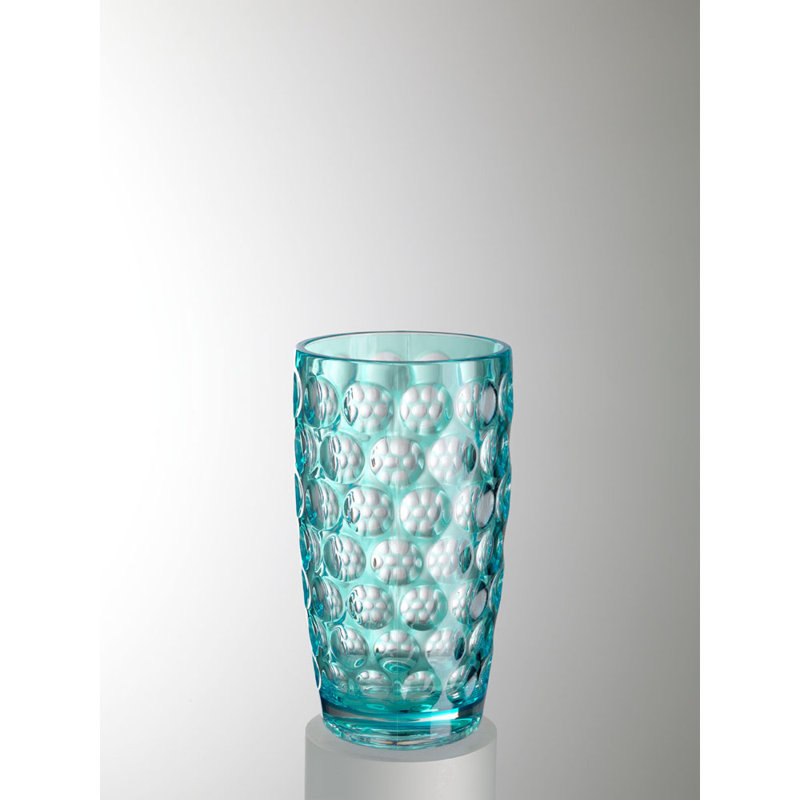 Lente 20.88oz. Acrylic Drinking Glass, Turquoise