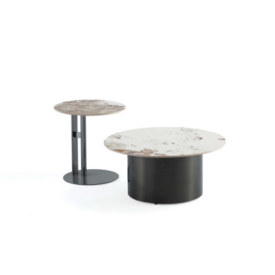 Ensemble de 2 tables basses et tables de bout Jhaniya