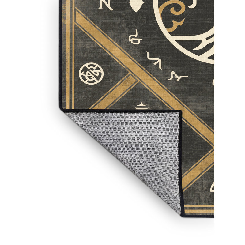 Tapis en treillis d'inspiration mondiale Pittman, 5 x 8