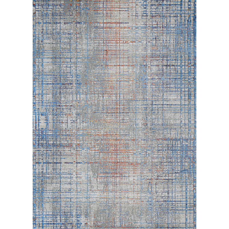 Atanasa Abstract Indoor Rug, Rectangle 5'3" x 7'6"