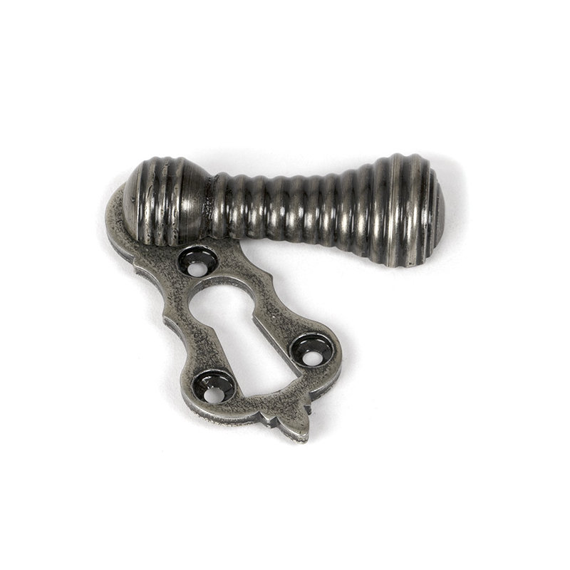 Beehive Escutcheon, Pewter Patina