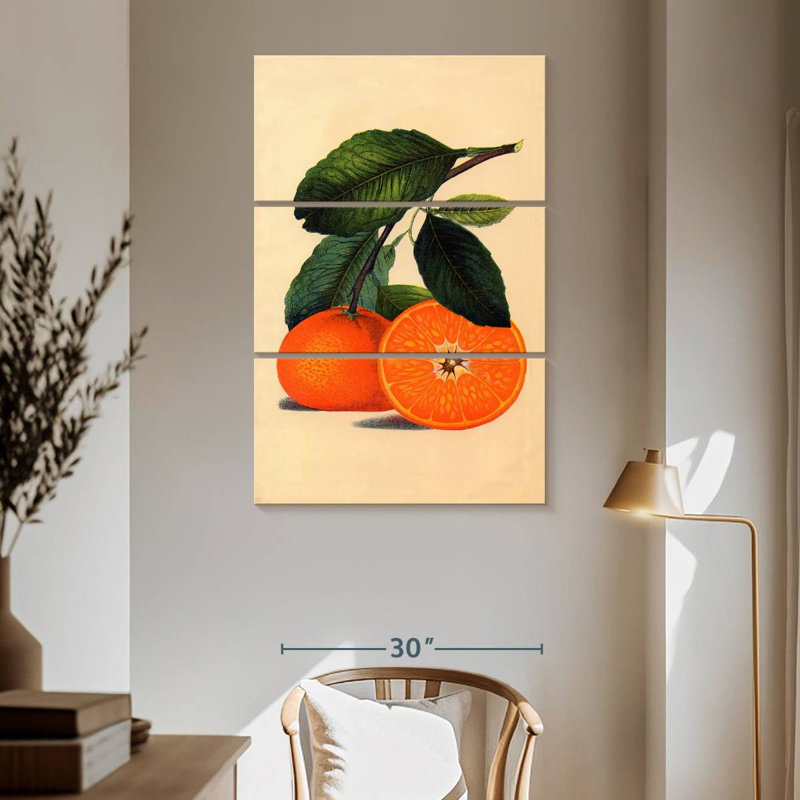 Yarlin Satsuma Orange 1887, 65" H x 42" W