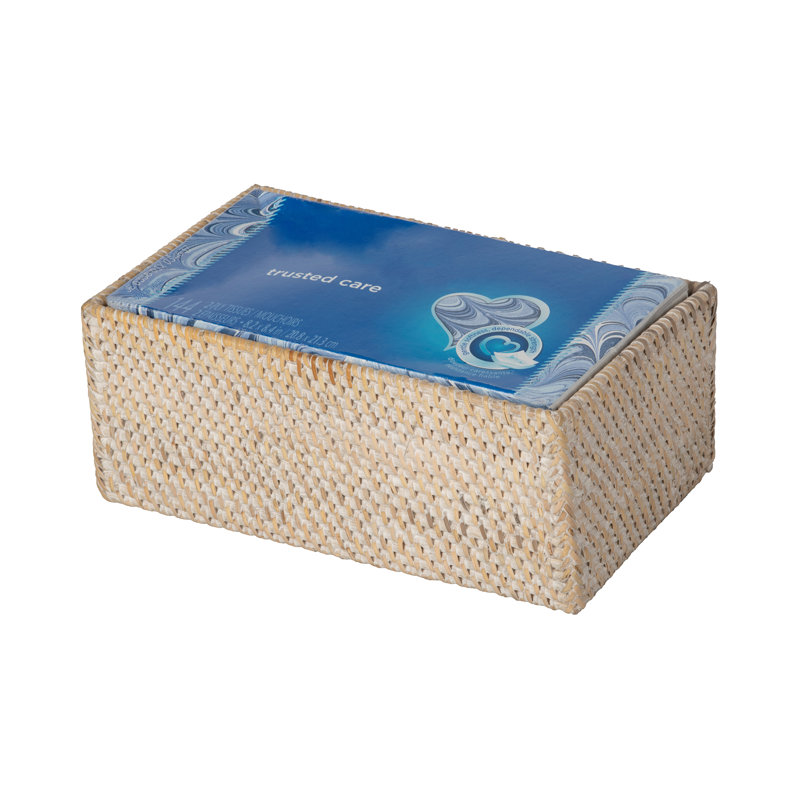 Housse pour boîte à mouchoirs Bavan, Latté