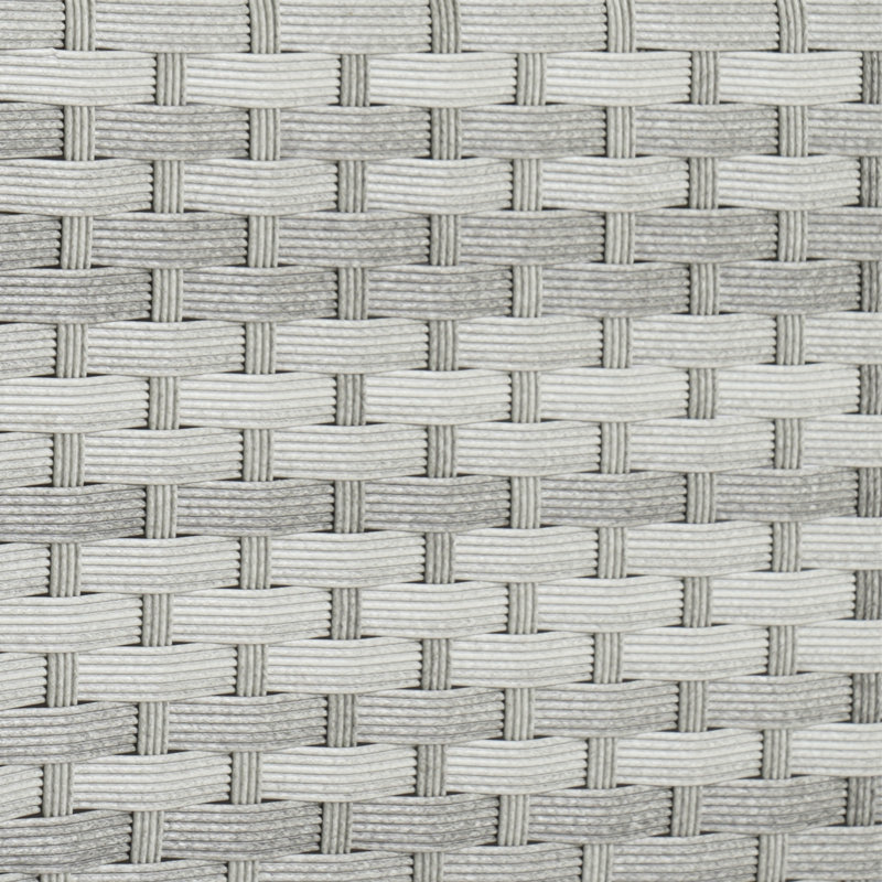Ensemble de méridienne en rotin d'extérieur de qualité supérieure avec dossier réglable, Beige
