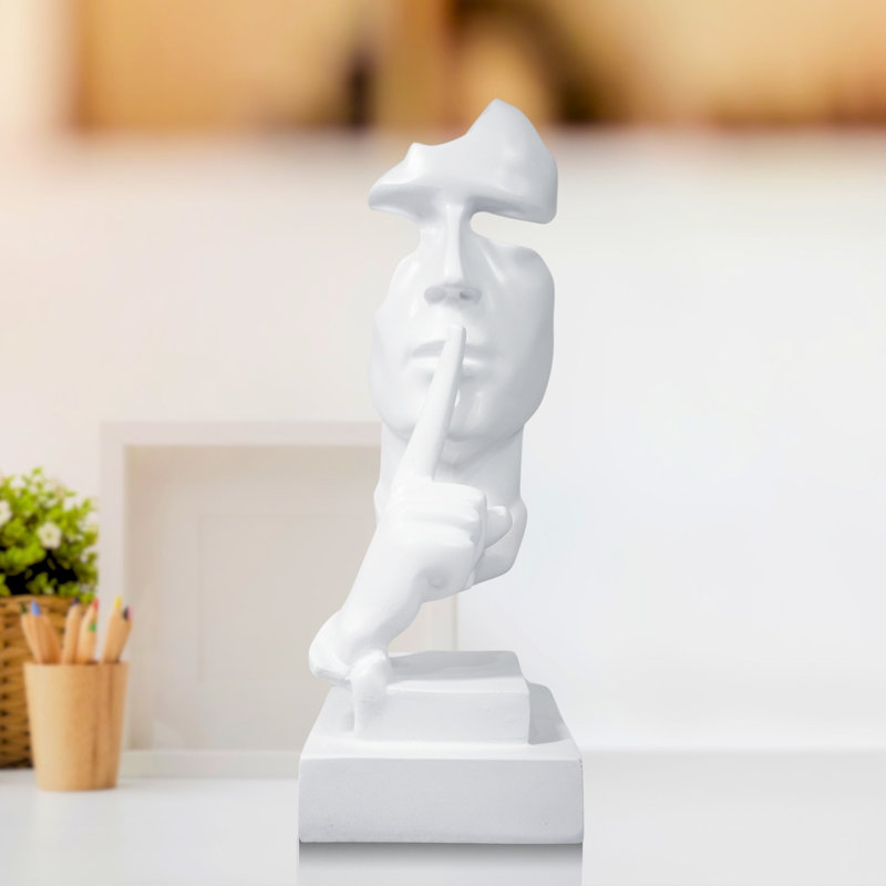 Objet de décoration Fidler, Blanc