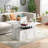 Hambling Lift Top Coffee Table,3 in 1 Multi-Function Coffee Table with 4 Storage Bench-1787637662-1787637663