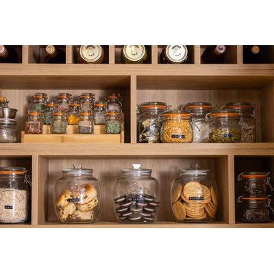 Kilner clip top square spice jar 70ML