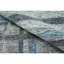 Tapis rectangulaire en laine noué à la main bleu / gris-86134134