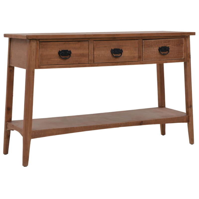 Elspeth 126cm Solid Wood Console Table