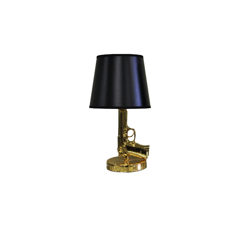Lampe de table 17 po, Doré