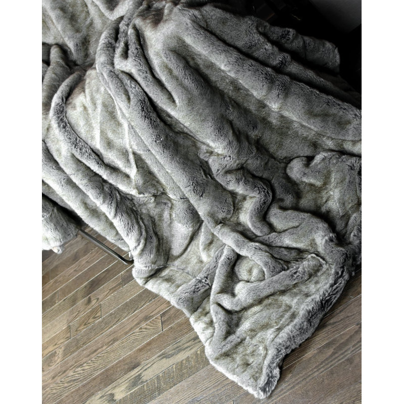 Throw Blanket, Taupe