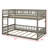 Bunk Bed With Ladder And Guardrails-117529817