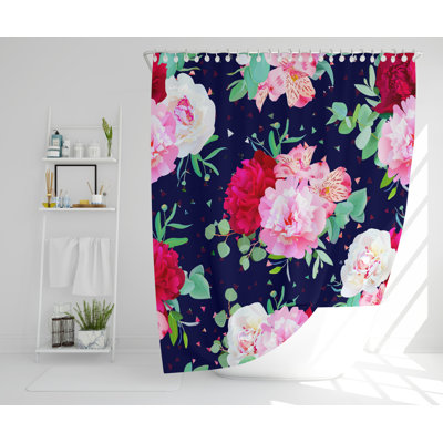 Yussuf Polyester Shower Curtain
