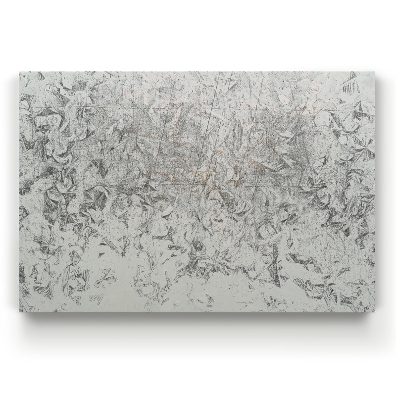 " Frosty II ", 48" H x 36" W x 1" D, Wrapped Canvas