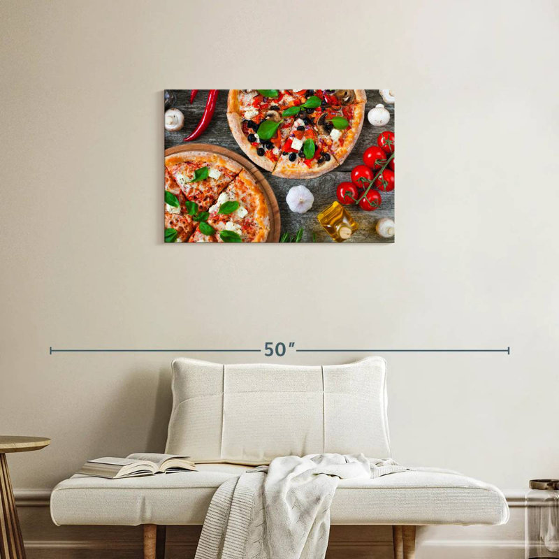Yarlin pizza maison, H 20 po x l 30 po