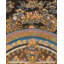 Mandala Thangka (sans brocart) | Or pur 24 carats, gouache et acrylique sur toile de coton