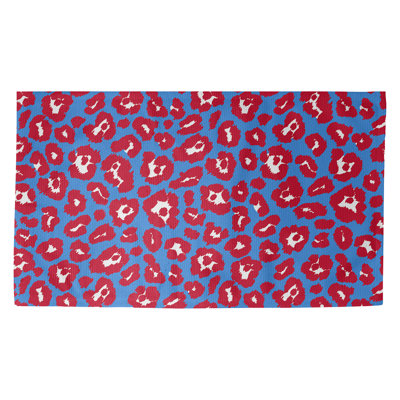 Tapis bleu / rouge Houston