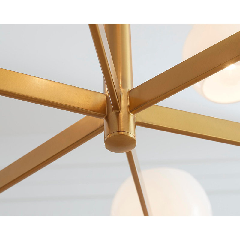 Lustre moyen Londyn, Blanc lait
