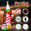 Phare gonflable de Noël de 9 pi avec décoration de Noël pour jardin de jardin extérieur