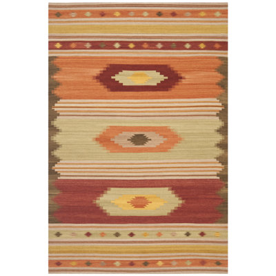 Bennett Hand Woven Wool Southwestern Rug