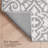 Laura Ashley Feya Two-Tone Machine Washable All Loop Tufted Rugs-124885954-105095943
