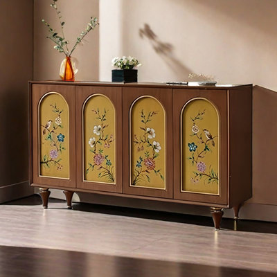American Solid Wood Shoe Cabinet For Home 21 Pair Shoe Storage Cabinet