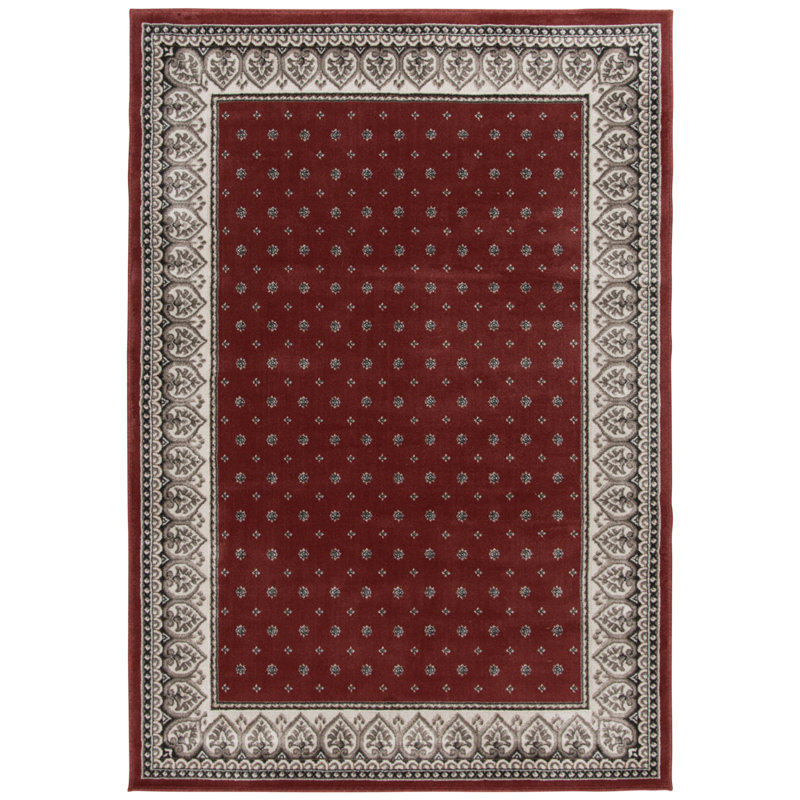 Fleur de Lis Woven Area Rug and Runners, 26"x25'