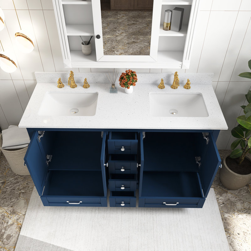 Ensemble de meuble-lavabo mural 60 po