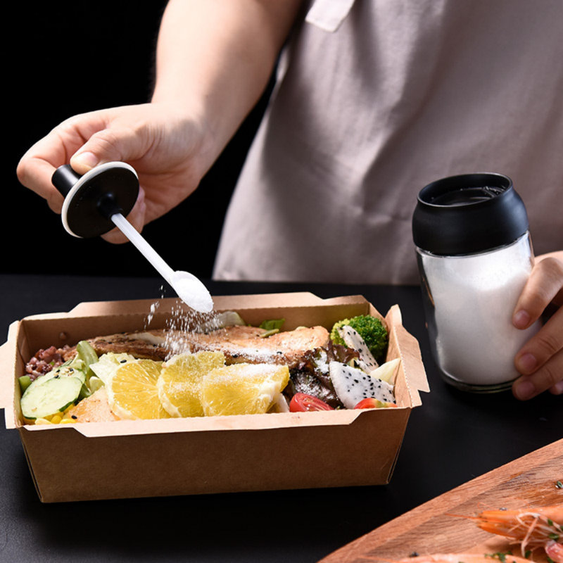 Ensemble de 3 pots à épices résistants à l'humidité pour cuisine