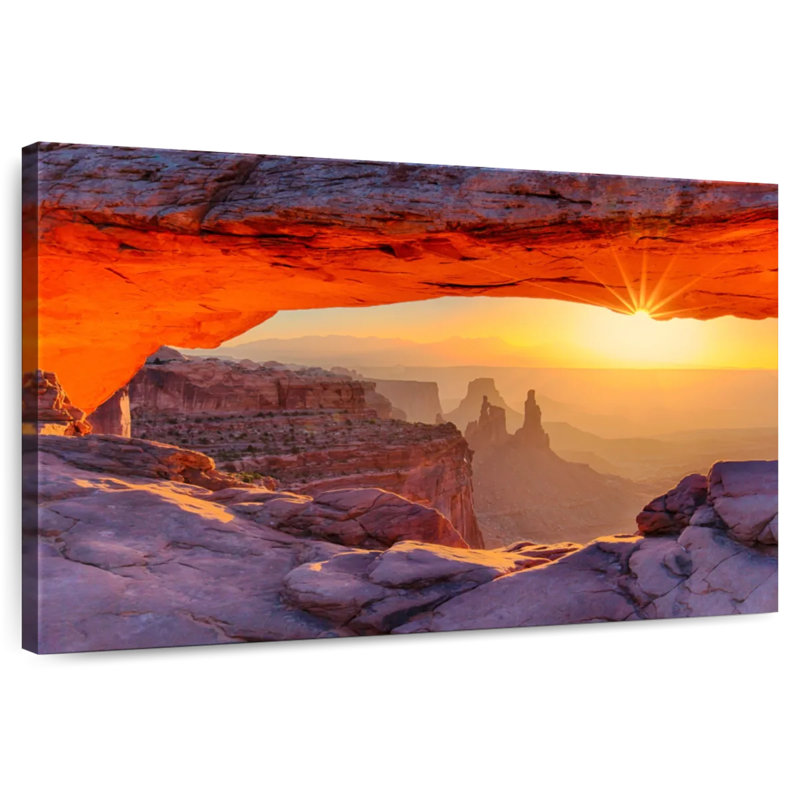 Alvord Mesa Arch Daybreak, 8" H x 12" W