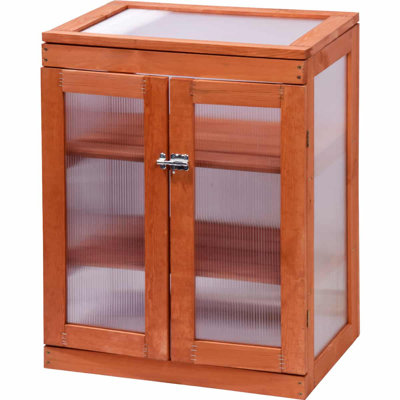 Aalaysia 1.5 Ft W x 2 Ft D Mini Greenhouse