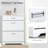 10 Pair Shoe Storage Cabinet
