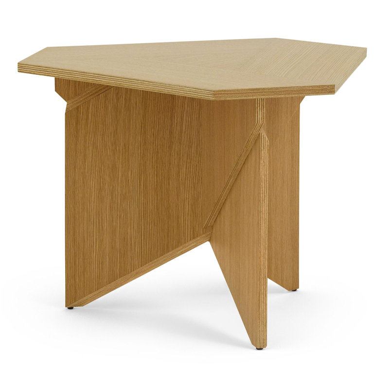 Frank Lloyd Wright Rockford Table, Oak Wood