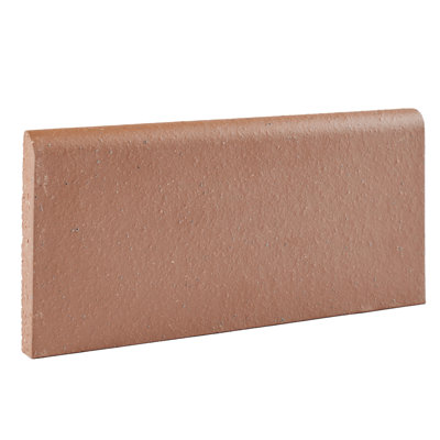 Lincoln Quarry Bullnose 3-5/8 In. X 7-5/8 In. Ceramic Floor And Wall Trim