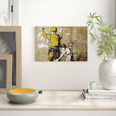 Banksy - Wrapped Canvas Print