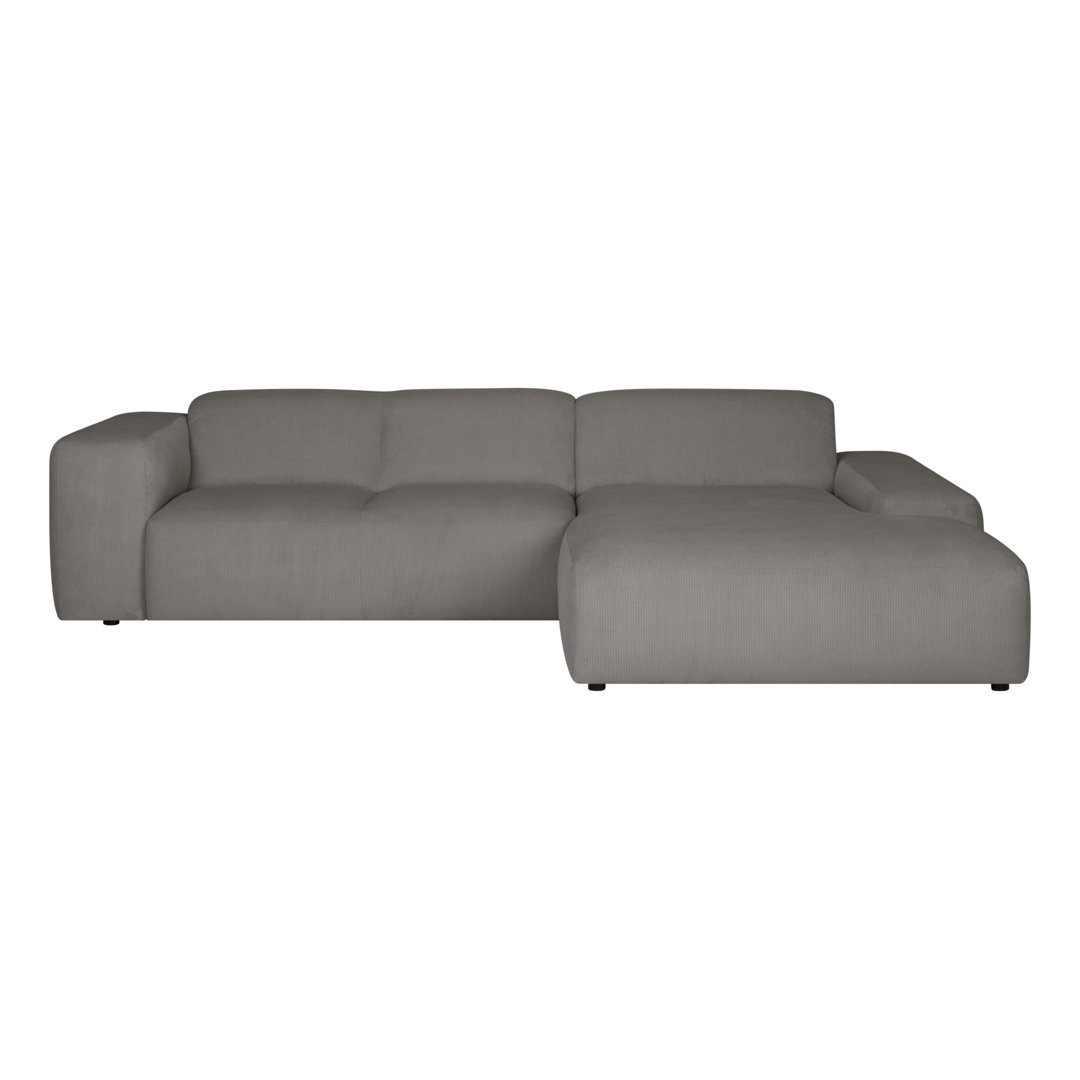 Ecksofa Chiodo - mittelgroßes Sofa Element - extra lange Chaise Longue