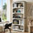 5 Shelf Standard Bookcase, Storage And Display Bookshelf-1216474132-1194126541
