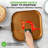 Nutrichef 11.22'' Non-Stick Copper Griddle