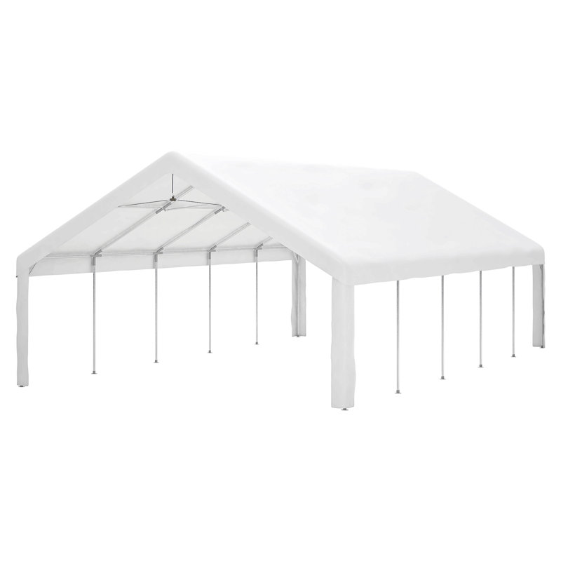 Party Tent Heavy Duty, Large Wedding Event Shelters With 2 Storage Bags & Removable Sidewalls, Outdoor Canopy Gazebo Commercial Tents For Parties Carport Camping Garden Patio