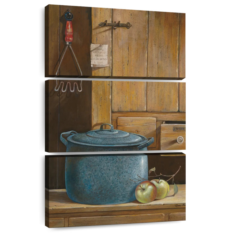 Senne Apple Dumplings, 45" H x 28" W