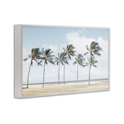 Windswept Palm Trees Giclee Art by Elena Chukhlebova